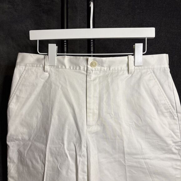 Lauren Ralph Lauren Active Shorts Womens white W/Pockets Cotton Blend Size 12 - Picture 3 of 11